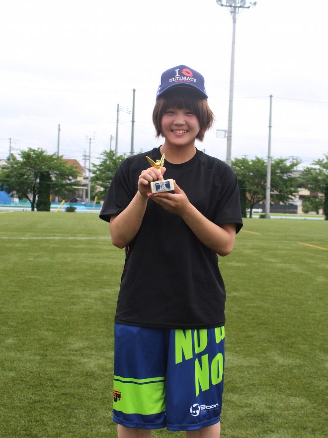ウィメン部門:工藤由乃佳選手(山形大学さくらんぼーね)