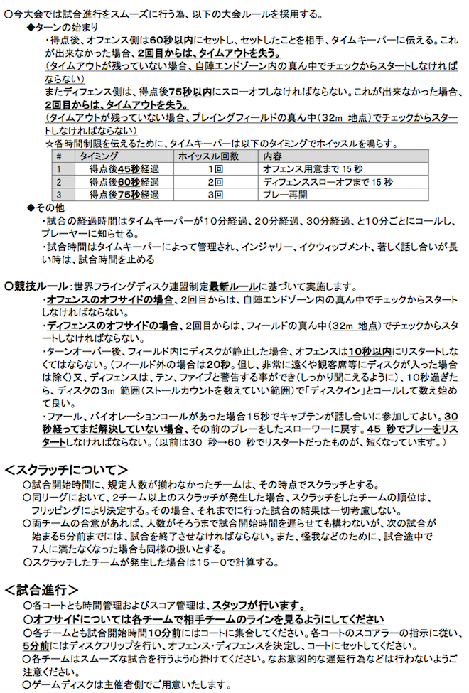 2018 CLUB Jr. Invitational Ultimate Tournament (CJI) Z[