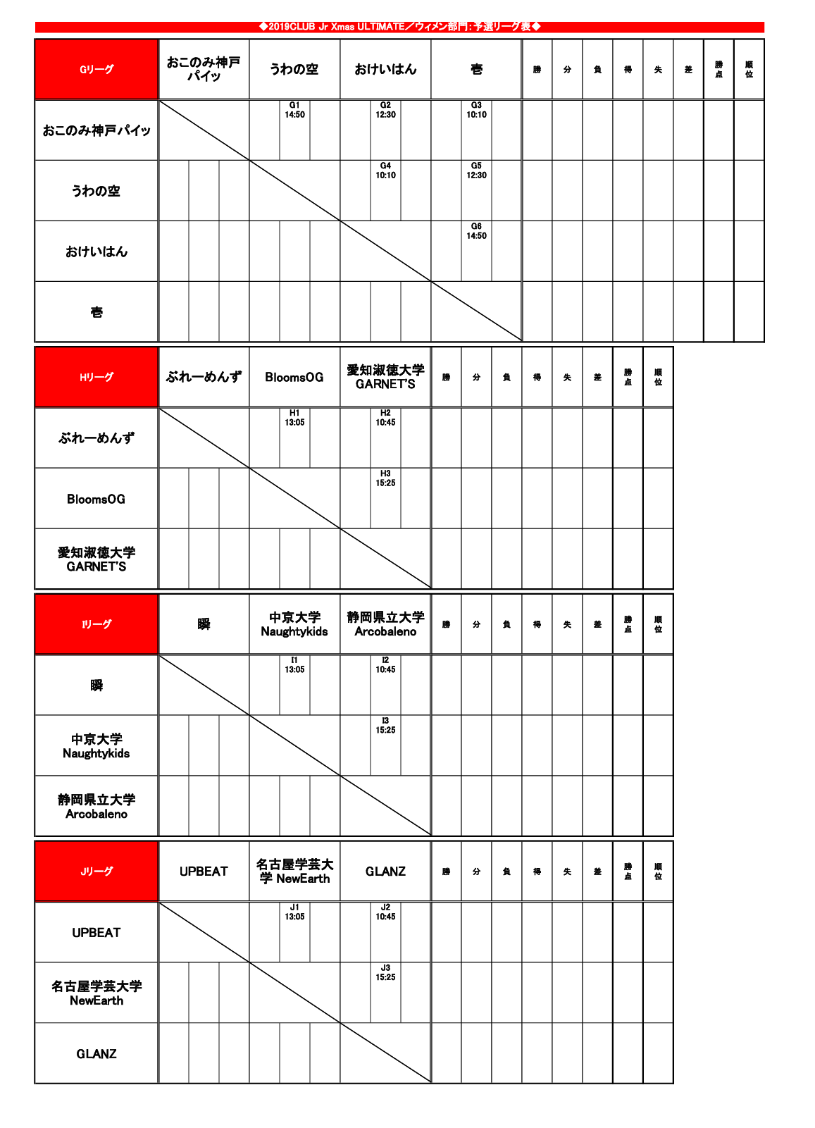 2019 CLUB Jr Xmas UltimateEXPW[